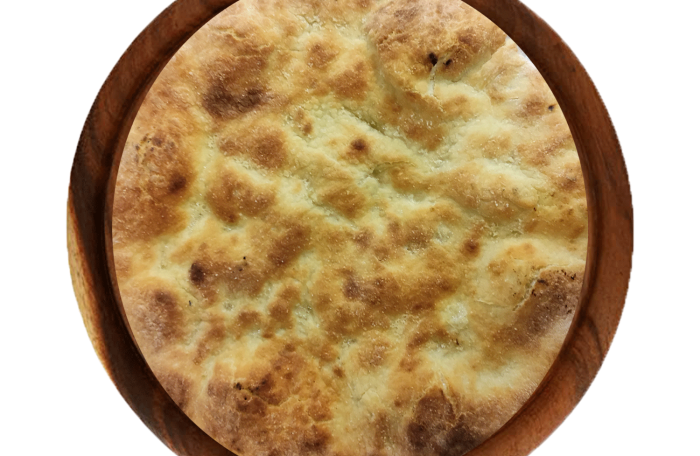 Pane Arabo (farcito con mozzarella, prosciutto crudo, insalata e pomodoro)